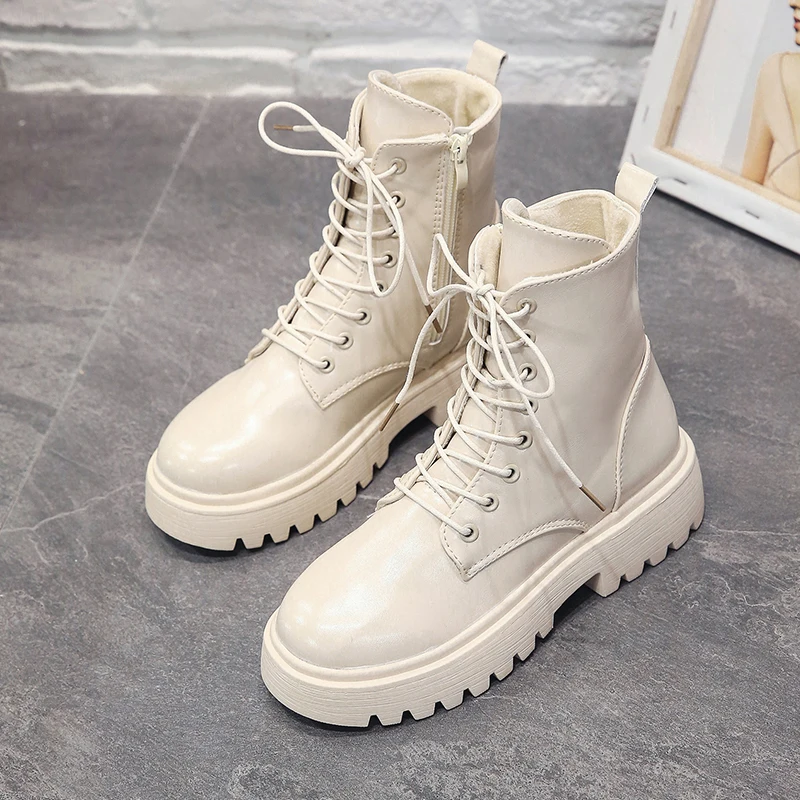 Beige Black Plush Warm Fur Ankle Boots For Women 2021 Autumn Winter Motorcycle Boots Platform Gothic Shoes Women Combat Boots
Beige Black Plush Warm Fur Ankle Boots For Women 2021 Autumn Winter Motorcycle Boots Platform Gothic Shoes Women Combat Boots