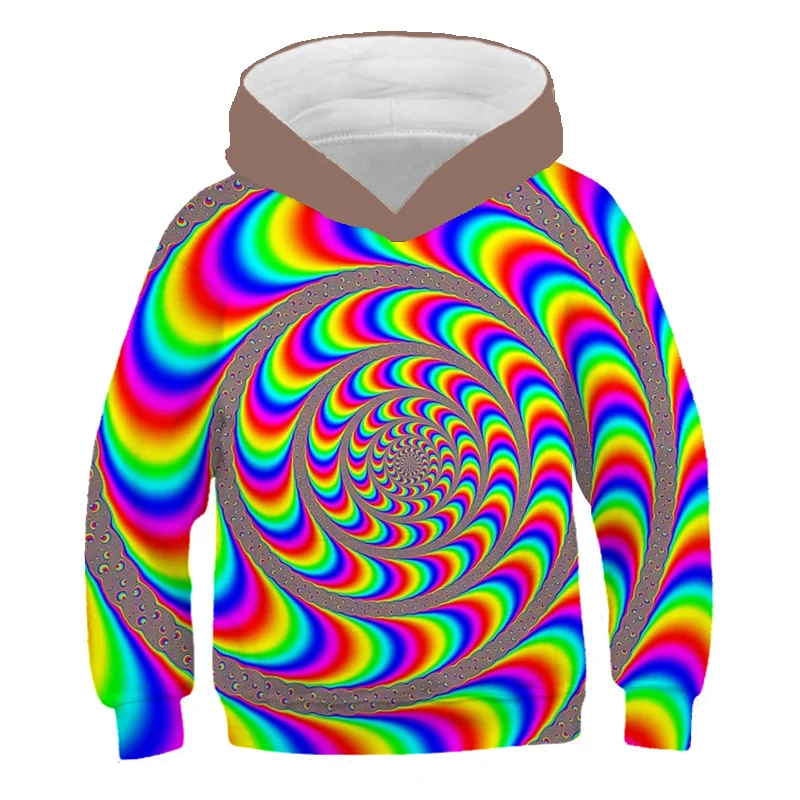 Dizziness 3D Magic Dynamic Psychedelic Hoodie 3D Print For Boys Girl Kids Spring and Autumn Funny O-Neck Clothing Dynamic Top
Dizziness 3D Magic Dynamic Psychedelic Hoodie 3D Print For Boys Girl Kids Spring and Autumn Funny O-Neck Clothing Dynamic Top