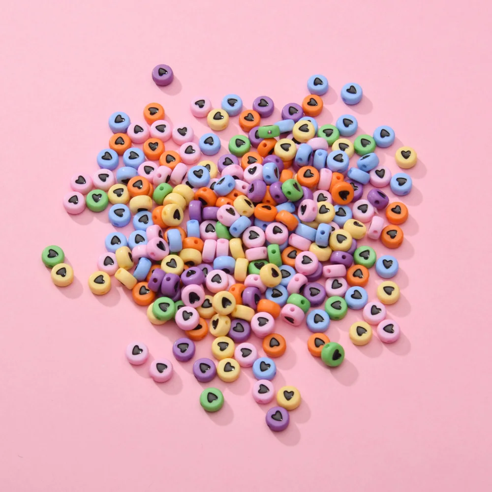 7mm Wholesale Mixed Color Letter Acrylic Beads Round Flat Alphabet Loose Beads For Jewelry Making Handmade Diy Bracelet Necklace
7mm Wholesale Mixed Color Letter Acrylic Beads Round Flat Alphabet Loose Beads For Jewelry Making Handmade Diy Bracelet Necklace