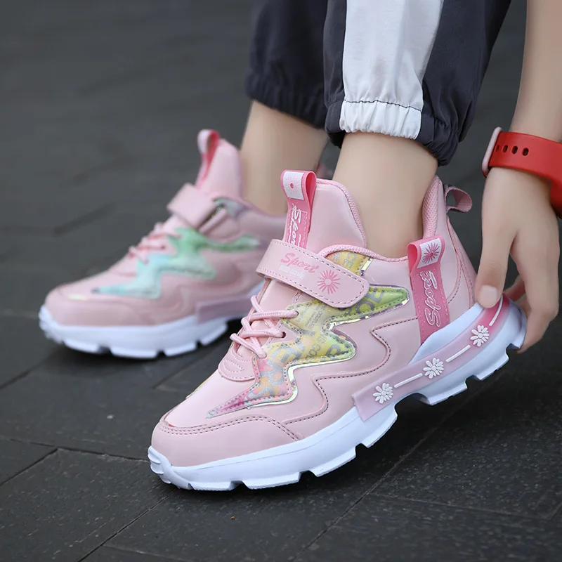 2021 New Sneakers Kids Shoes for Girls Sneakers Children Shoes for Walk Fashion Casual Leather Sneaker Light Running Sport Shoes
2021 New Sneakers Kids Shoes for Girls Sneakers Children Shoes for Walk Fashion Casual Leather Sneaker Light Running Sport Shoes