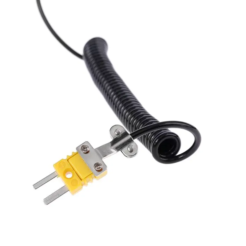 K Type Roller Surface Thermocouple -50~500 Degree Handheld Contact Temperature Sensor with Ball Bearings 4 Wheels WRNM-101
K Type Roller Surface Thermocouple -50~500 Degree Handheld Contact Temperature Sensor with Ball Bearings 4 Wheels WRNM-101