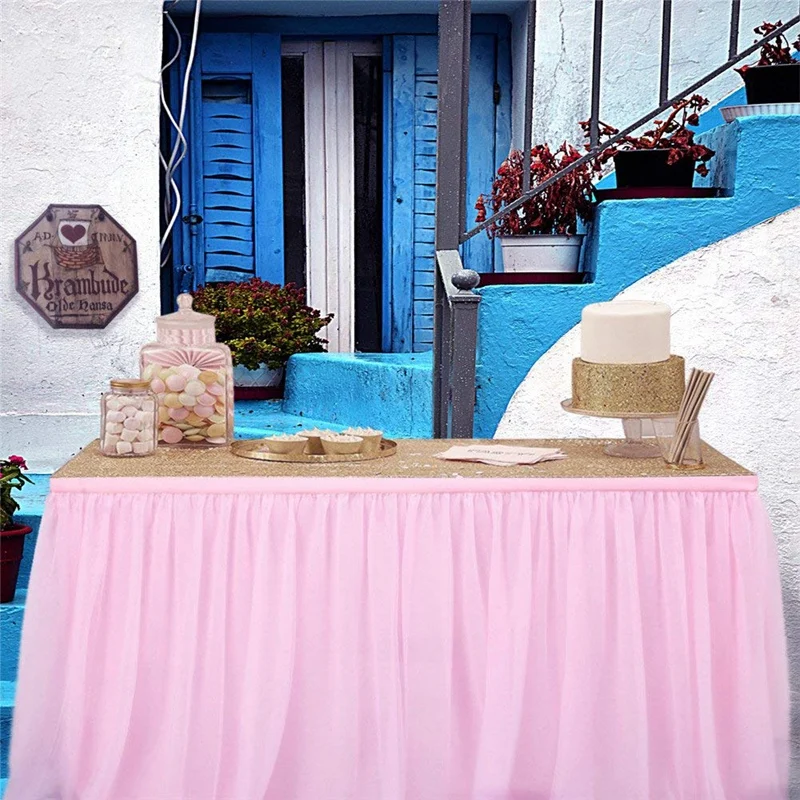 HOT-Tablecloth Pink Tulle Table Skirt Bow Tablecloth Ballet Skirt Tablecloth Dress Wedding Party Baby Baptism Christmas Birthday
HOT-Tablecloth Pink Tulle Table Skirt Bow Tablecloth Ballet Skirt Tablecloth Dress Wedding Party Baby Baptism Christmas Birthday