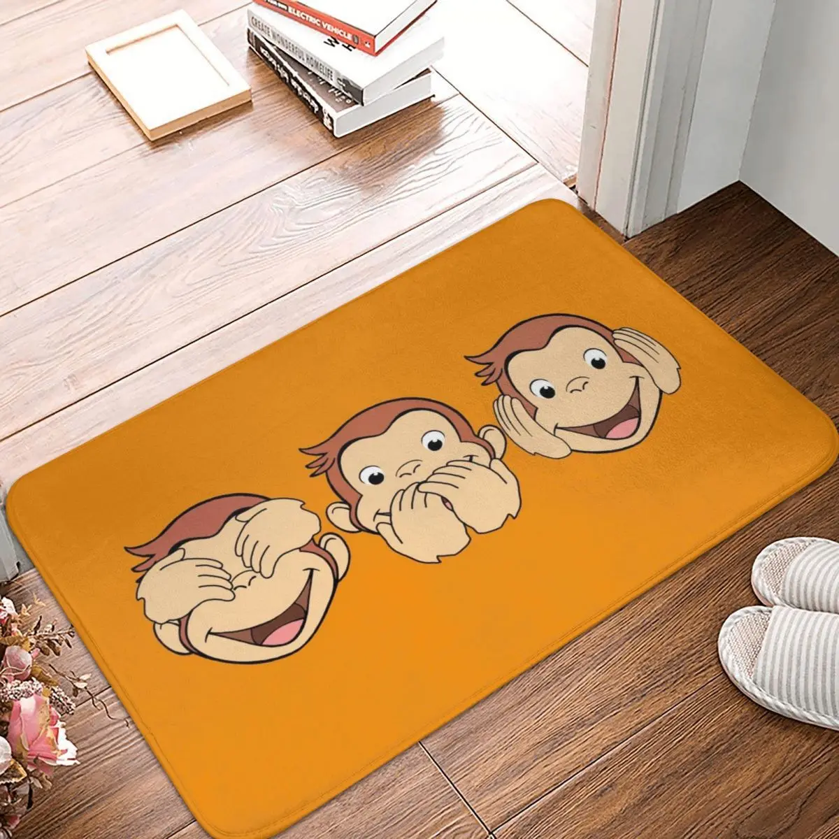 Curious George Doormat Carpet Mat Rug Polyester PVC Anti-slip Floor Decor Bath Bathroom Kitchen Living Room 40*60
Curious George Doormat Carpet Mat Rug Polyester PVC Anti-slip Floor Decor Bath Bathroom Kitchen Living Room 40*60
