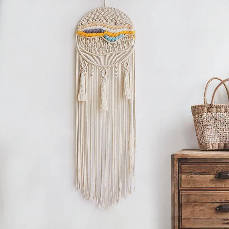 1pc Bohemian Dream Catcher Tapestry hand-woven Porch Living Room Decoration Iceland Ornaments
1pc Bohemian Dream Catcher Tapestry hand-woven Porch Living Room Decoration Iceland Ornaments