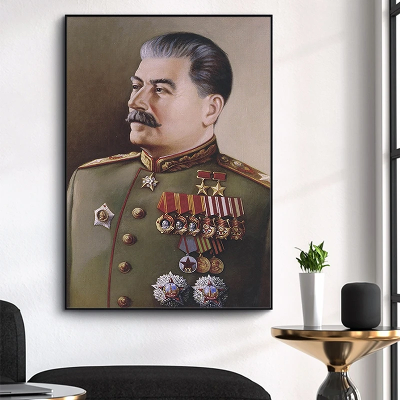Холст с изображением Иосифа Сталина, настенный портрет, постеры и принты для гостиной, домашний декор, художественное произведение искусст...
Холст с изображением Иосифа Сталина, настенный портрет, постеры и принты для гостиной, домашний декор, художественное произведение искусст...