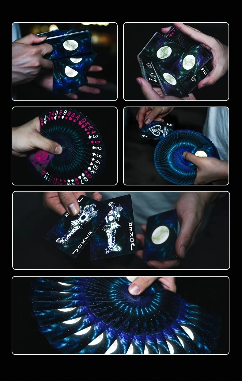 Bicycle Stargazer New Moon Playing Cards Space Deck Collectable Poker Magic Card Games Magic Trick Props for Magician
Bicycle Stargazer New Moon Playing Cards Space Deck Collectable Poker Magic Card Games Magic Trick Props for Magician