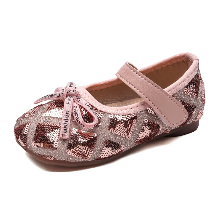 Туфли на плоской подошве для девочек, туфли принцессы с блестками и мягкой подошвой, модные туфли с закрытым носком для маленьких детей, осе...
Туфли на плоской подошве для девочек, туфли принцессы с блестками и мягкой подошвой, модные туфли с закрытым носком для маленьких детей, осе...