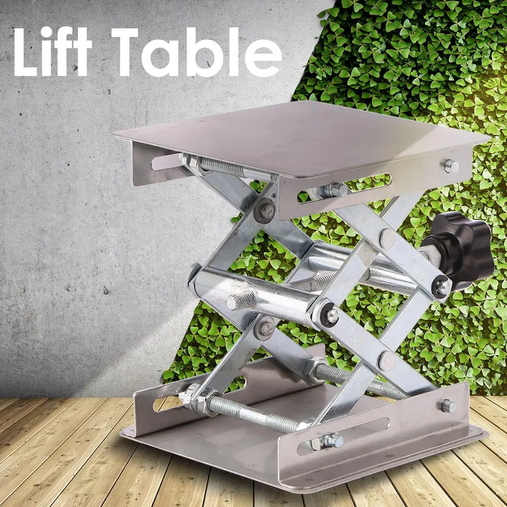 Durable Lift Table Skillful Manufacture Aluminum Router Lift Table Woodworking Engraving Lab Lifting Stand Platform
Durable Lift Table Skillful Manufacture Aluminum Router Lift Table Woodworking Engraving Lab Lifting Stand Platform