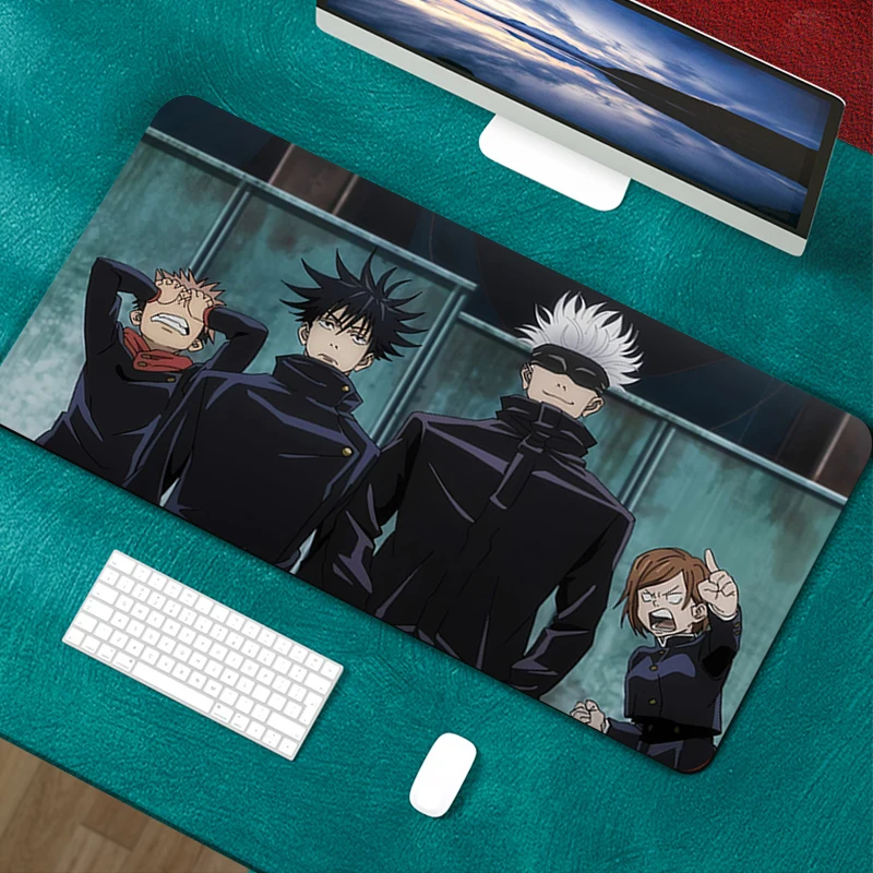 Anime Jujutsu Kaisen Large Gaming Mouse Pad Big Extended Computer Mat Game Mousepad Gamer Office Desk Mat Keyboard Pad Mause Pad
Anime Jujutsu Kaisen Large Gaming Mouse Pad Big Extended Computer Mat Game Mousepad Gamer Office Desk Mat Keyboard Pad Mause Pad