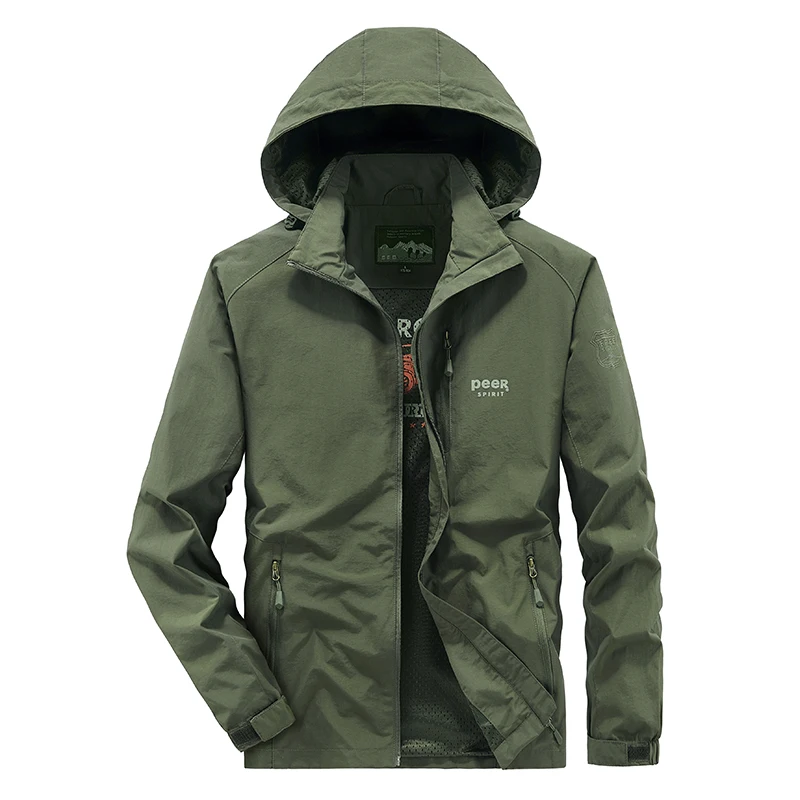 spring summer jacket men thin lightweight hooded military army tactical bomber jacket breathable outdoor sports windbreakers men
spring summer jacket men thin lightweight hooded military army tactical bomber jacket breathable outdoor sports windbreakers men