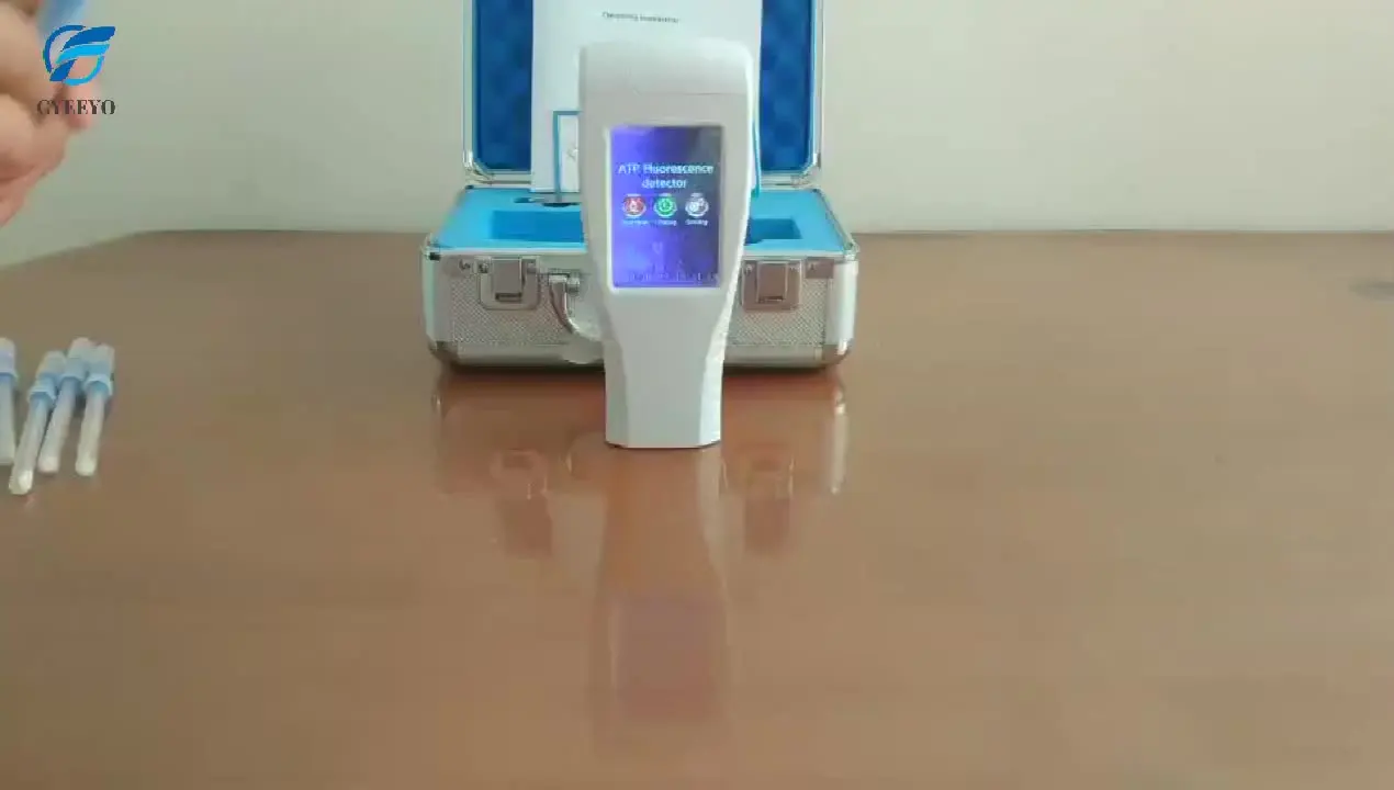 Handheld Portable Detection Hand Held Atp Bacteria Luminometer Meter Detector
Handheld Portable Detection Hand Held Atp Bacteria Luminometer Meter Detector