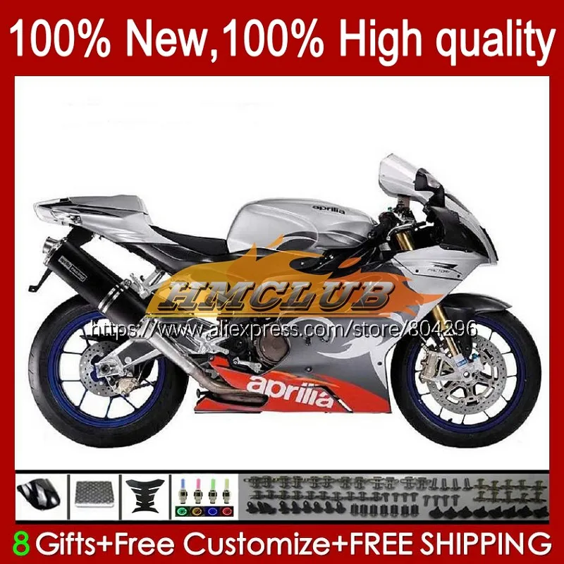 RSV1000R For Aprilia RSV 1000 R RR 1000R Mille 51No.64 RSV1000 R 03 04 05 06 Silver red RSV1000RR 2003 2004 2005 2006 Fairing
RSV1000R For Aprilia RSV 1000 R RR 1000R Mille 51No.64 RSV1000 R 03 04 05 06 Silver red RSV1000RR 2003 2004 2005 2006 Fairing