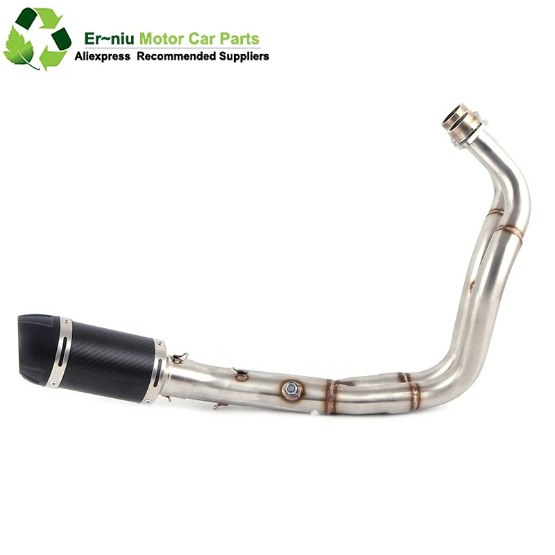 MT07 FZ07 мотоциклетные слипоны на средней трубе + выхлопная полная система FFOR YAMAHA MT-07 FZ-07 2014-2019 XSR700 2016-2019 
MT07 FZ07 мотоциклетные слипоны на средней трубе + выхлопная полная система FFOR YAMAHA MT-07 FZ-07 2014-2019 XSR700 2016-2019