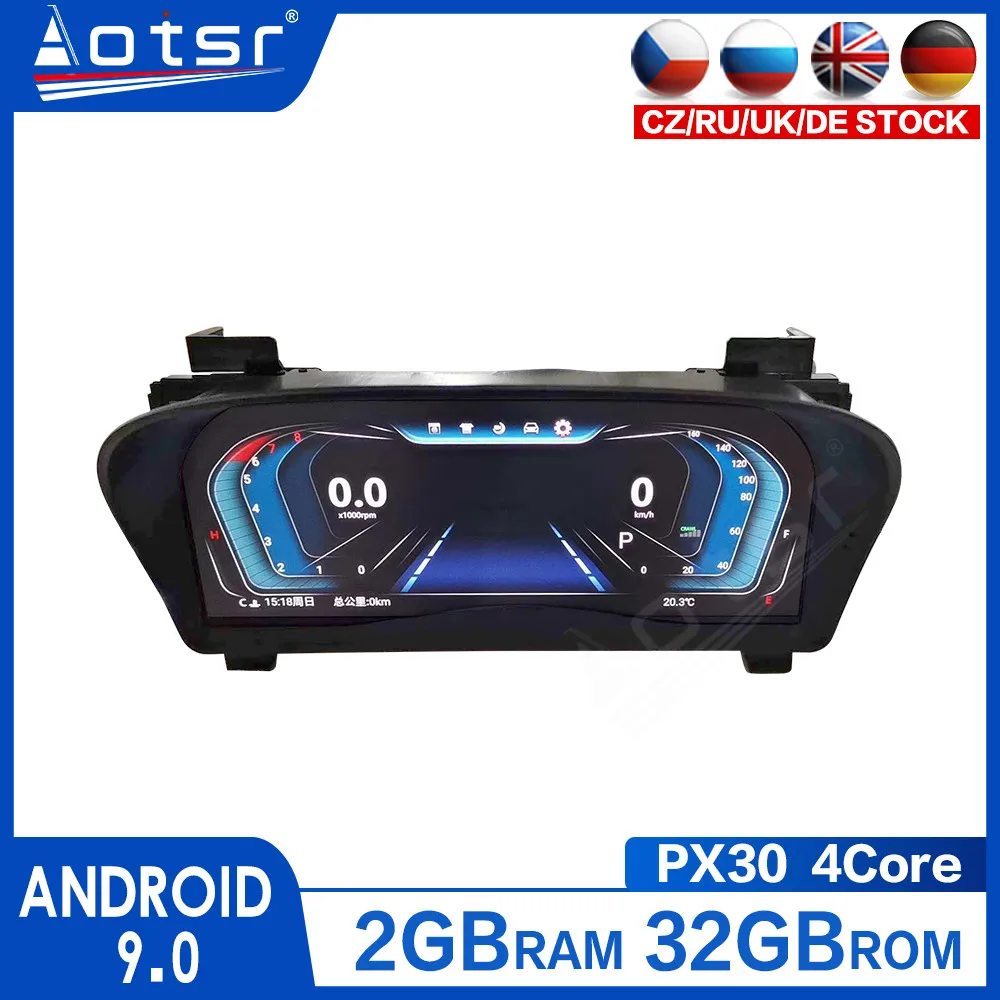 AOTSR 12.3 Inch For Toyota Alphard 2008-2019 Car LCD Cluster Instrument Dashboard Multimedia Modification GPS navigation player
AOTSR 12.3 Inch For Toyota Alphard 2008-2019 Car LCD Cluster Instrument Dashboard Multimedia Modification GPS navigation player