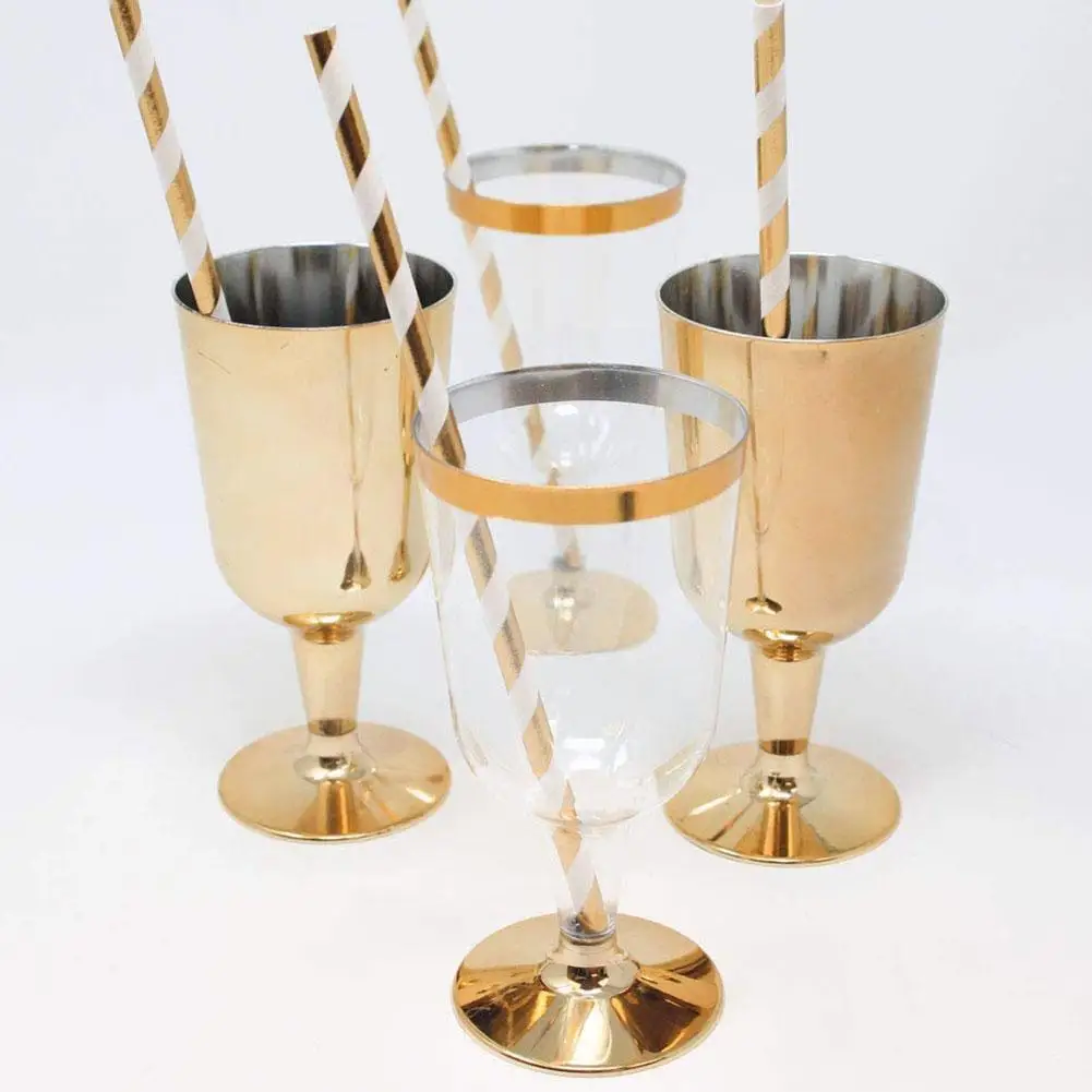 50Pcs/Set Paper Straws Disposable Foil Gold Straws Tableware Wedding Decorations Happy Birthday Party Drink Supplies O0K2
50Pcs/Set Paper Straws Disposable Foil Gold Straws Tableware Wedding Decorations Happy Birthday Party Drink Supplies O0K2