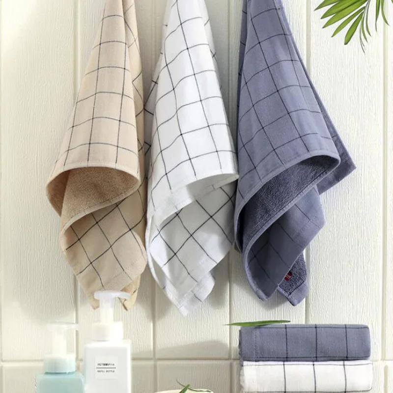 1 Piece 34x74cm Grid Plaid Cotton Towel Face Hand Hair Towel Terry Towels Washrag Flannel Promotion Gift 13.4"x29"
1 Piece 34x74cm Grid Plaid Cotton Towel Face Hand Hair Towel Terry Towels Washrag Flannel Promotion Gift 13.4"x29"