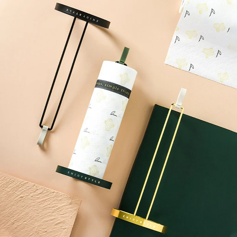 Iron Kitchen Roll Paper Towel Holder Bathroom Tissue Stand Vertical Paper Storage Rack Kitchen Plastic Wrap Storage Accessories
Iron Kitchen Roll Paper Towel Holder Bathroom Tissue Stand Vertical Paper Storage Rack Kitchen Plastic Wrap Storage Accessories