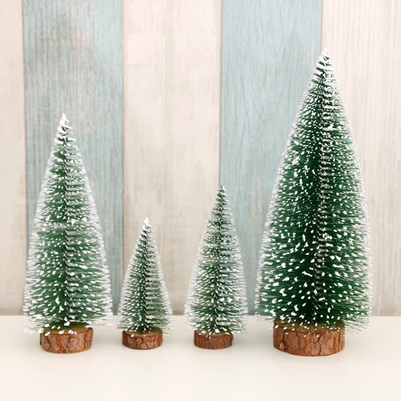 Christmas Tree Mini Pine Tree With Wood Base DIY Home Table Top Decor Christmas Artificial Frosted Sisal Small Trees Party Decor
Christmas Tree Mini Pine Tree With Wood Base DIY Home Table Top Decor Christmas Artificial Frosted Sisal Small Trees Party Decor