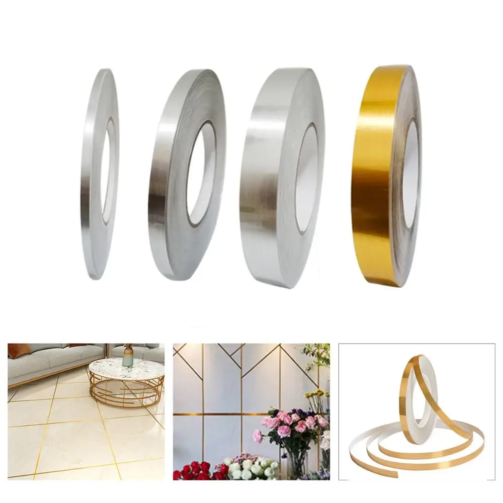 1 Roll Seam Line Tile Stick Self Adhesive Waterproof Ceramic Wall Floor Crevice Line Sticker DIY Decoration Tape 0.5/1/2cm Width
1 Roll Seam Line Tile Stick Self Adhesive Waterproof Ceramic Wall Floor Crevice Line Sticker DIY Decoration Tape 0.5/1/2cm Width