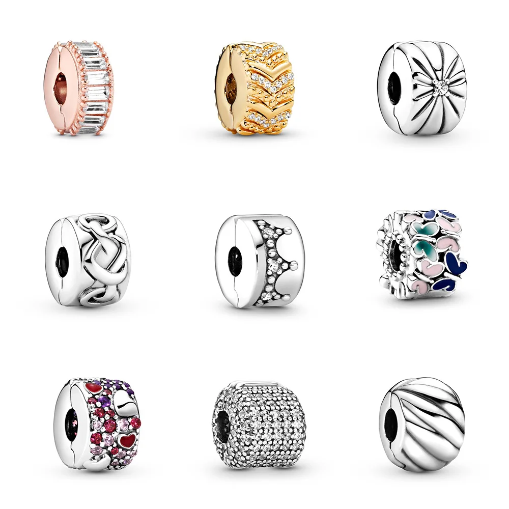 Butterfly Flower Heart Shape 925 Sterling Silver Beads Rose Gold Stopper Clip For Women Diy Pandora Bracelet Necklace
Butterfly Flower Heart Shape 925 Sterling Silver Beads Rose Gold Stopper Clip For Women Diy Pandora Bracelet Necklace