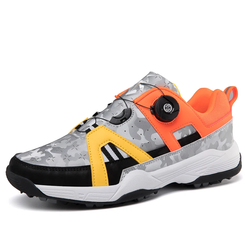 New men's professional golf grass earth shoes non-slip couple golf course walking sports shoes outdoor leather ladies golf shoes
New men's professional golf grass earth shoes non-slip couple golf course walking sports shoes outdoor leather ladies golf shoes