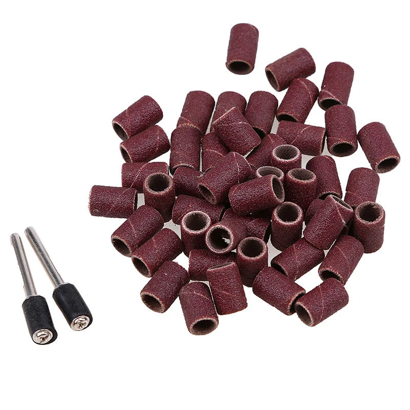 50x Sand Ring Drum Sanding Bands Sleeves 320 Grit + 2x Mandrels For Rotary Tool
50x Sand Ring Drum Sanding Bands Sleeves 320 Grit + 2x Mandrels For Rotary Tool