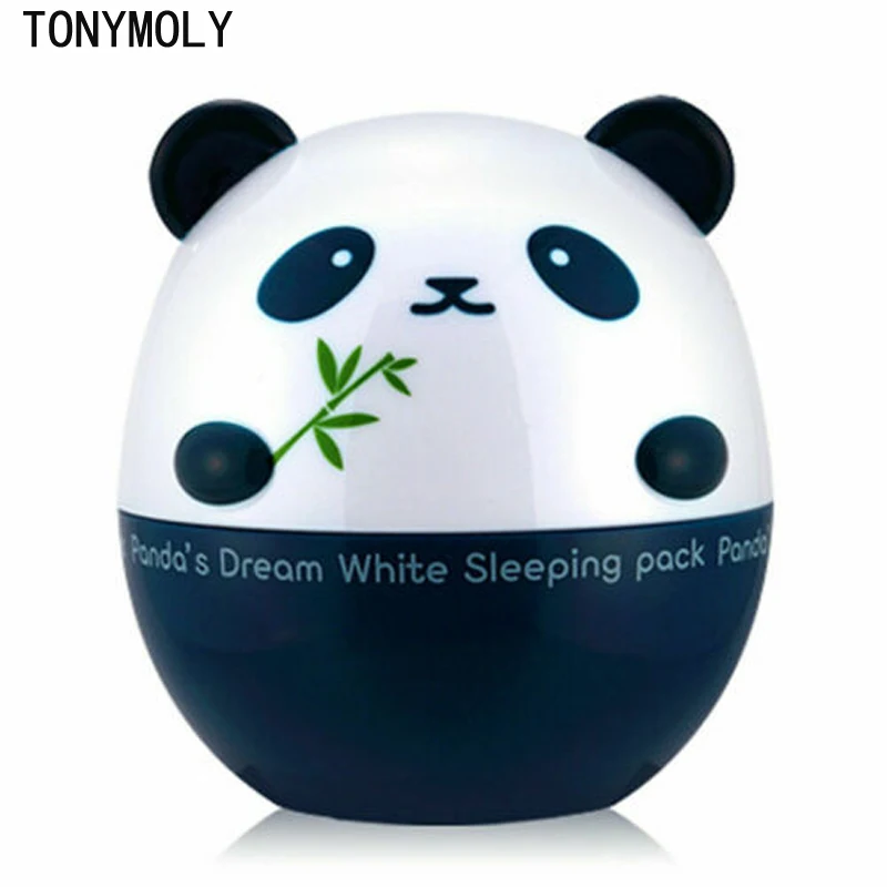 Белая маска для сна TONYMOLY Panda's Dream увлажняющая отбеливающая корейская косметика