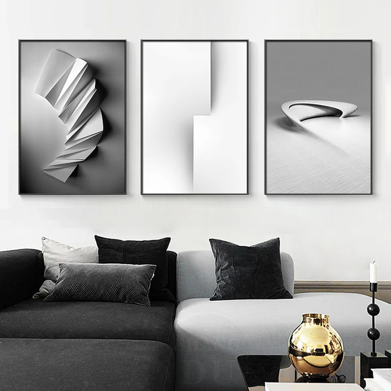 Nordic Black White Geometry Space Art Canvas Poster wall Art Painting Prints Abstract Line Pictures for Living Room Morden Decor
Nordic Black White Geometry Space Art Canvas Poster wall Art Painting Prints Abstract Line Pictures for Living Room Morden Decor
