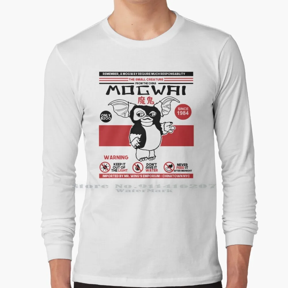 

Mogwai T Shirt 100% Pure Cotton Mogwai Sci Fi Xmas Movies Geek Nerd Funny Parody 80s 80s Movies