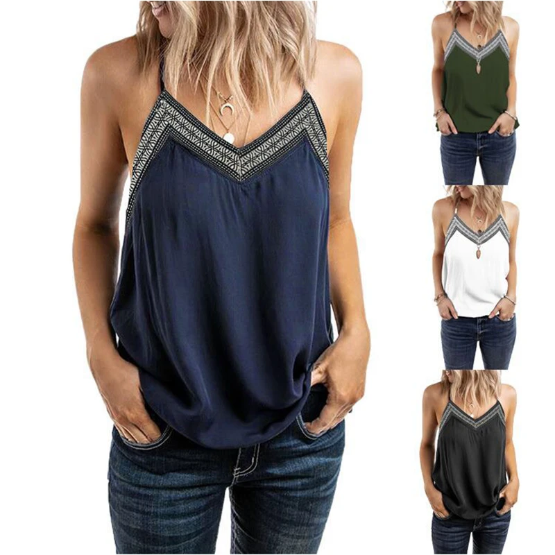 Printed V-Neck Camisole Women's Strapless Inner Wear Bottoming Clothing Sexy Outer Top Sleeveless Tops 2021 Summer New Vest
Printed V-Neck Camisole Women's Strapless Inner Wear Bottoming Clothing Sexy Outer Top Sleeveless Tops 2021 Summer New Vest