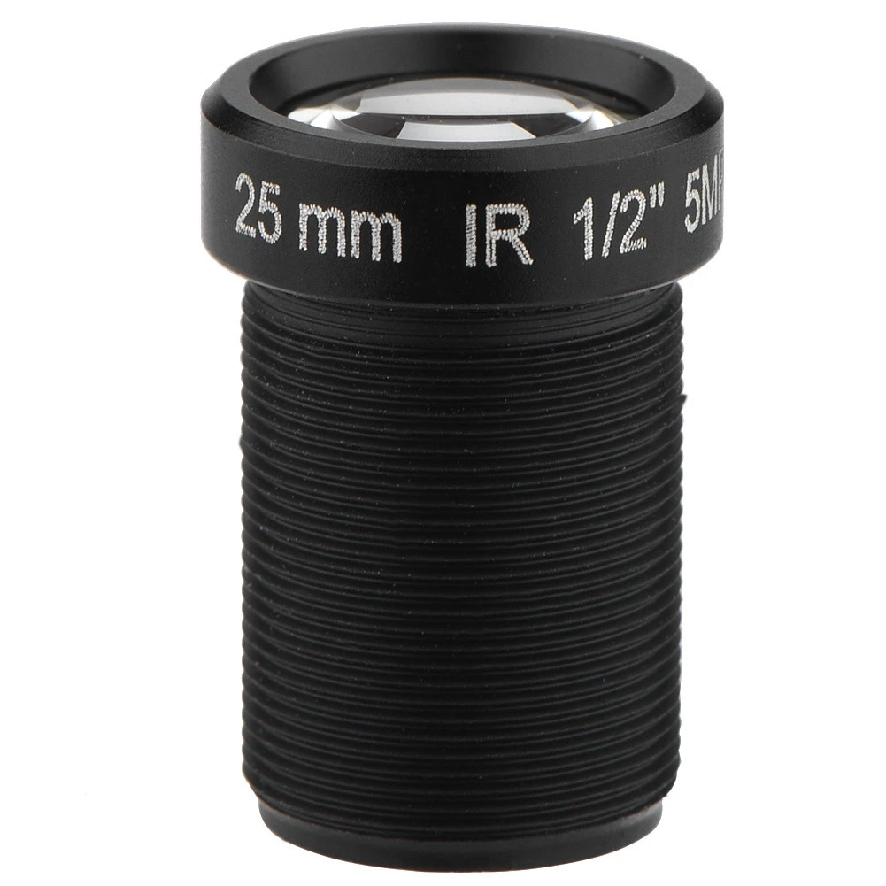 25mm CCTV Camera Lens Super Clear 5 Million Pixels 1/2'' Security Camera Lens for WiFi Camera
25mm CCTV Camera Lens Super Clear 5 Million Pixels 1/2'' Security Camera Lens for WiFi Camera