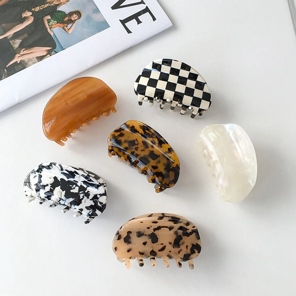 New Cute Candy Colors Semicircle Shape Hair Claws Women Girls Sweet Hair Clips Ponytail Holder Hairpins Fashion Hair Accessories
New Cute Candy Colors Semicircle Shape Hair Claws Women Girls Sweet Hair Clips Ponytail Holder Hairpins Fashion Hair Accessories