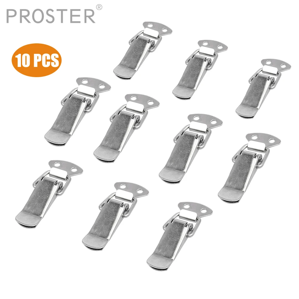 Proster 10 шт. для ящика запирающая застежка из нержавеющей стали защелкивающийся