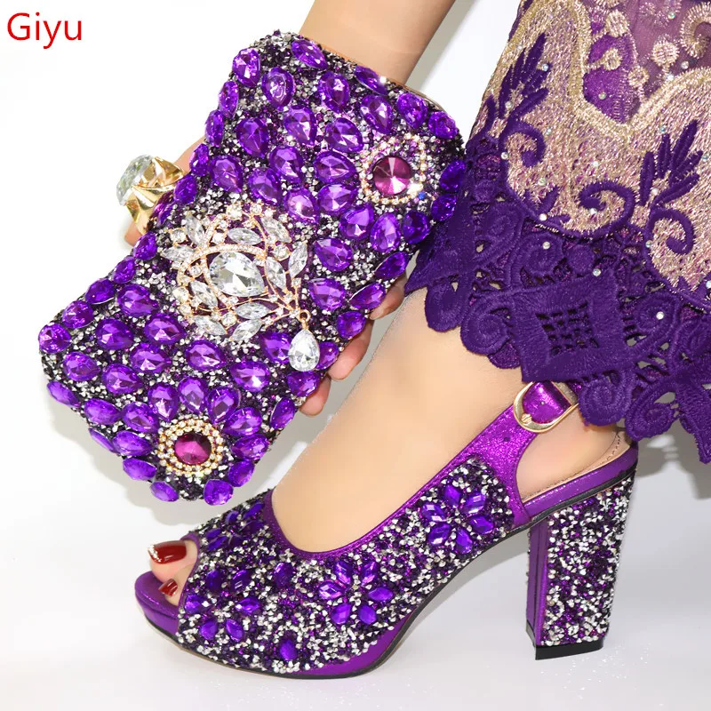 doershow African purple shoe and bag set for party Italian shoe with matching bag new design lady matching shoe and bag ! SJL1-3
doershow African purple shoe and bag set for party Italian shoe with matching bag new design lady matching shoe and bag ! SJL1-3