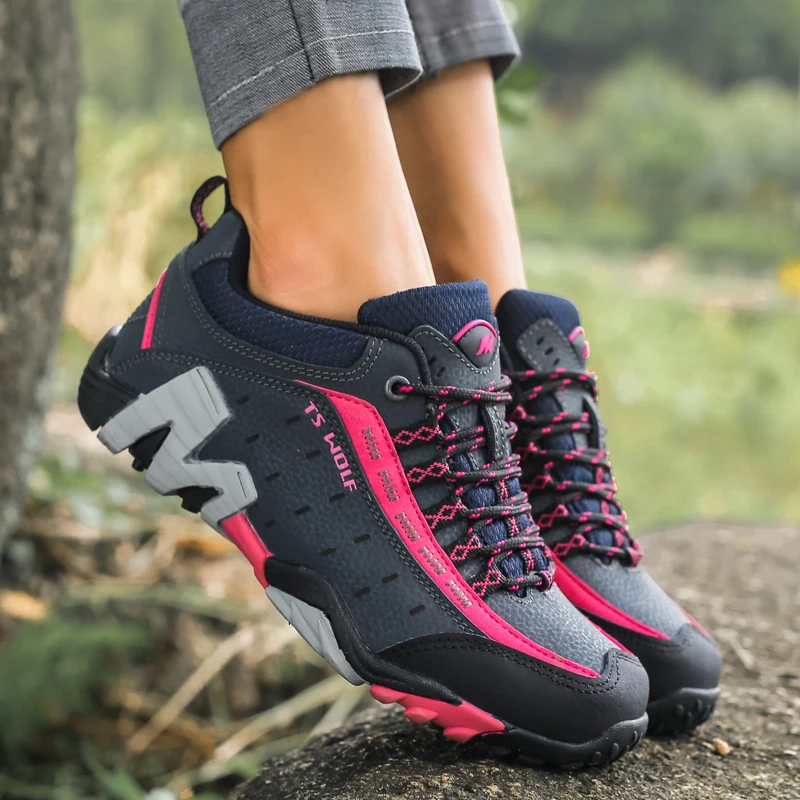 Men's Outdoor Hiking Shoes Breathable Anti-skid Rock Climbing Shoes High Quality Couple Hunting Trekking Trail Baskets Sneakers
Men's Outdoor Hiking Shoes Breathable Anti-skid Rock Climbing Shoes High Quality Couple Hunting Trekking Trail Baskets Sneakers
