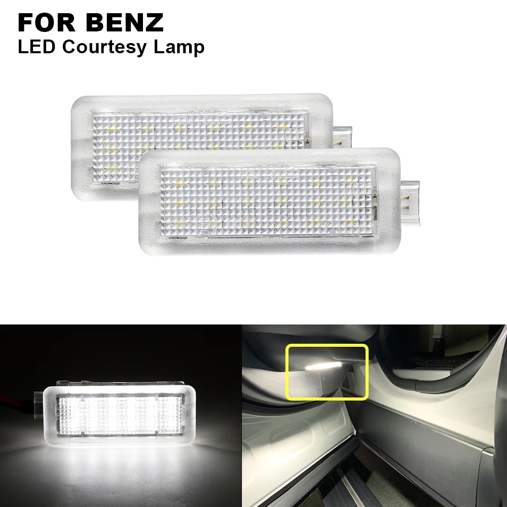 2Pcs White Welcome Lamp LED Step Courtesy Door Light For Benz CLA-Class(C117) 2013-2016 CLS-Class (W218/X218) 2010-2016
2Pcs White Welcome Lamp LED Step Courtesy Door Light For Benz CLA-Class(C117) 2013-2016 CLS-Class (W218/X218) 2010-2016