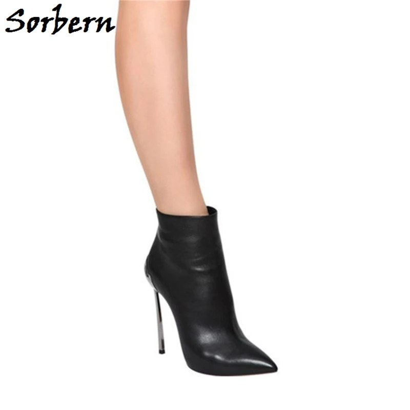 Sorbern Leopard Ankle Boots For Women Stilettos High Heel Short Ladies Booties Plus Size Bota Feminina Size 10 Womens Shoes
Sorbern Leopard Ankle Boots For Women Stilettos High Heel Short Ladies Booties Plus Size Bota Feminina Size 10 Womens Shoes