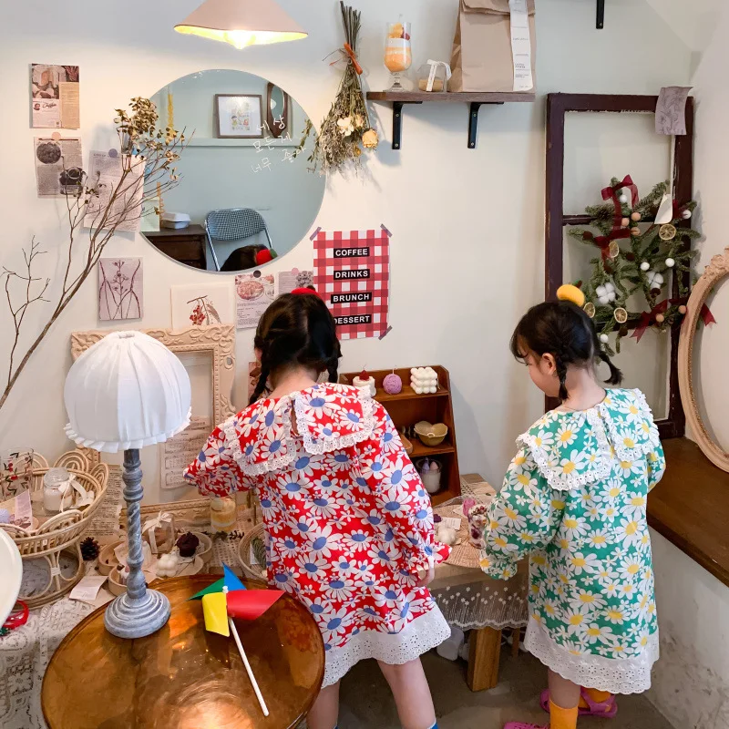 MILANCEL 2021 Spring Kids Dress Floral Girls Clothes Square Collar Korean Dress for Girl 
MILANCEL 2021 Spring Kids Dress Floral Girls Clothes Square Collar Korean Dress for Girl