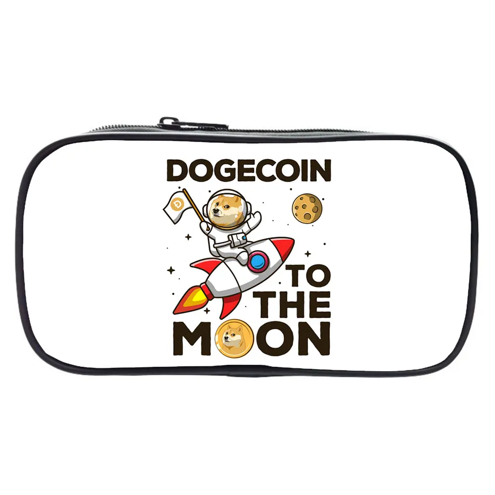 Dogecoin Pencil Case Cartoon Dog Printing Bag Box For Kids Gift Cosmetic Stationery Pouch School Supplies
Dogecoin Pencil Case Cartoon Dog Printing Bag Box For Kids Gift Cosmetic Stationery Pouch School Supplies