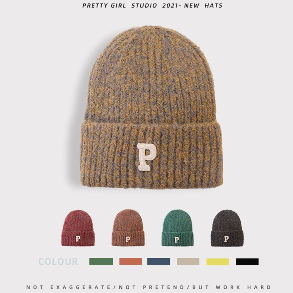 Women's Hat Knitted Hat Autumn Lettering Cap Fashion Soft Hip Hop Hat for Men Simple Beanies Bonnet Unisex Skullies Beanies
Women's Hat Knitted Hat Autumn Lettering Cap Fashion Soft Hip Hop Hat for Men Simple Beanies Bonnet Unisex Skullies Beanies