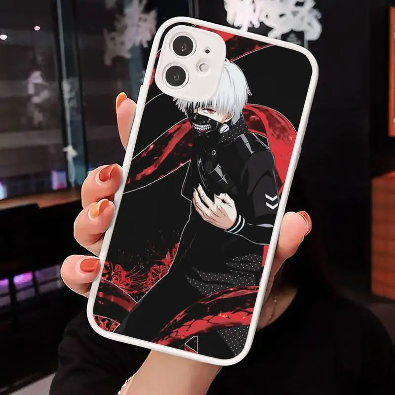 Tokyo Ghouls Anime horror boy Phone Cases Matte Transparent for iPhone 7 8 11 12 s mini pro X XS XR MAX Plus cover funda shell
Tokyo Ghouls Anime horror boy Phone Cases Matte Transparent for iPhone 7 8 11 12 s mini pro X XS XR MAX Plus cover funda shell