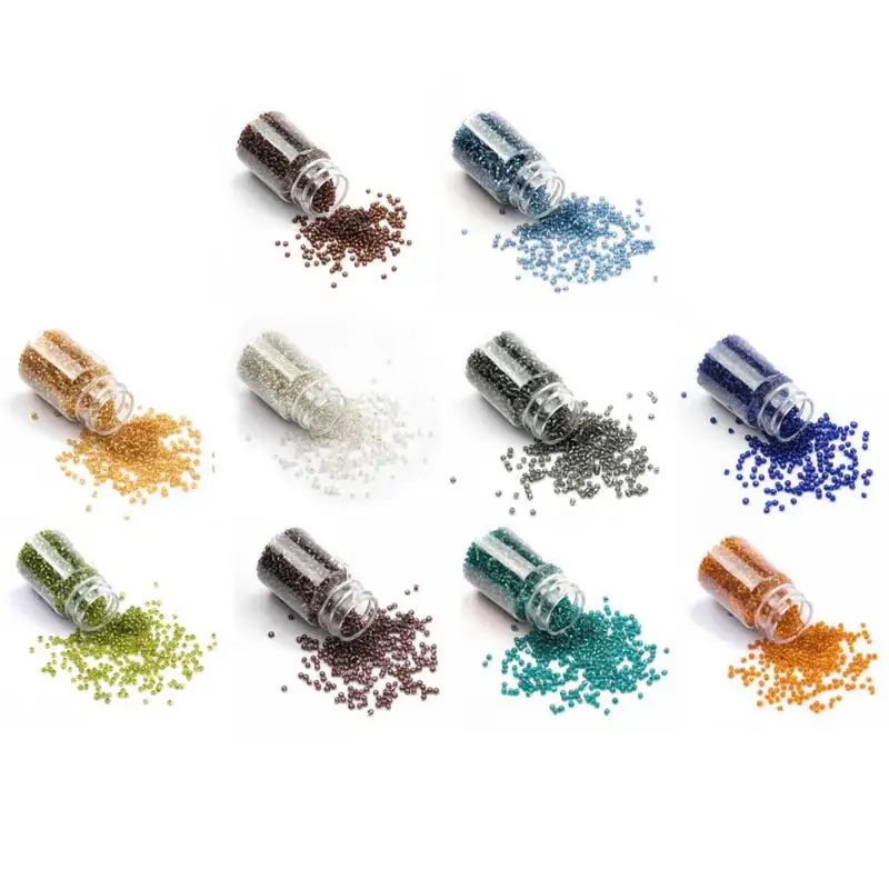 10 Colors 2mm Mini Pony Glass Seed Beads DIY Beading Bracelet Necklaces Key Chains Jewelry Making Art Crafting 30000Pcs85LB
10 Colors 2mm Mini Pony Glass Seed Beads DIY Beading Bracelet Necklaces Key Chains Jewelry Making Art Crafting 30000Pcs85LB