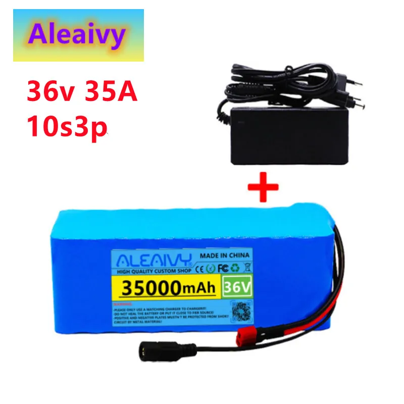 36v lithium ion battery 36v 35Ah 1000w 10S3P Li ion Batteries Packs For 42v E-bike Electric bicycle Scooter with BMS + Charger
36v lithium ion battery 36v 35Ah 1000w 10S3P Li ion Batteries Packs For 42v E-bike Electric bicycle Scooter with BMS + Charger