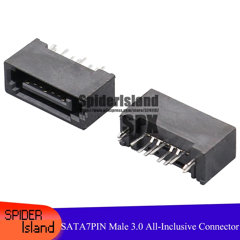 500 шт./1000 шт. SATA 7Pin папа полный тип A 3,0 двухрядный кабель 180 градусов интерфейс для PCB DIY
500 шт./1000 шт. SATA 7Pin папа полный тип A 3,0 двухрядный кабель 180 градусов интерфейс для PCB DIY