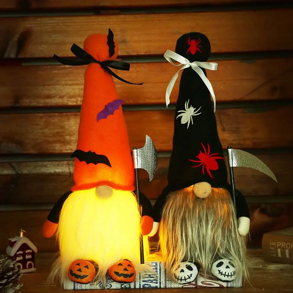 Glowing Dwarf Decorated Pumpkin With Lights Plush Gnome Doll Ornament Faceless Doll Artificial Christmas Tree Room Ornaments
Glowing Dwarf Decorated Pumpkin With Lights Plush Gnome Doll Ornament Faceless Doll Artificial Christmas Tree Room Ornaments