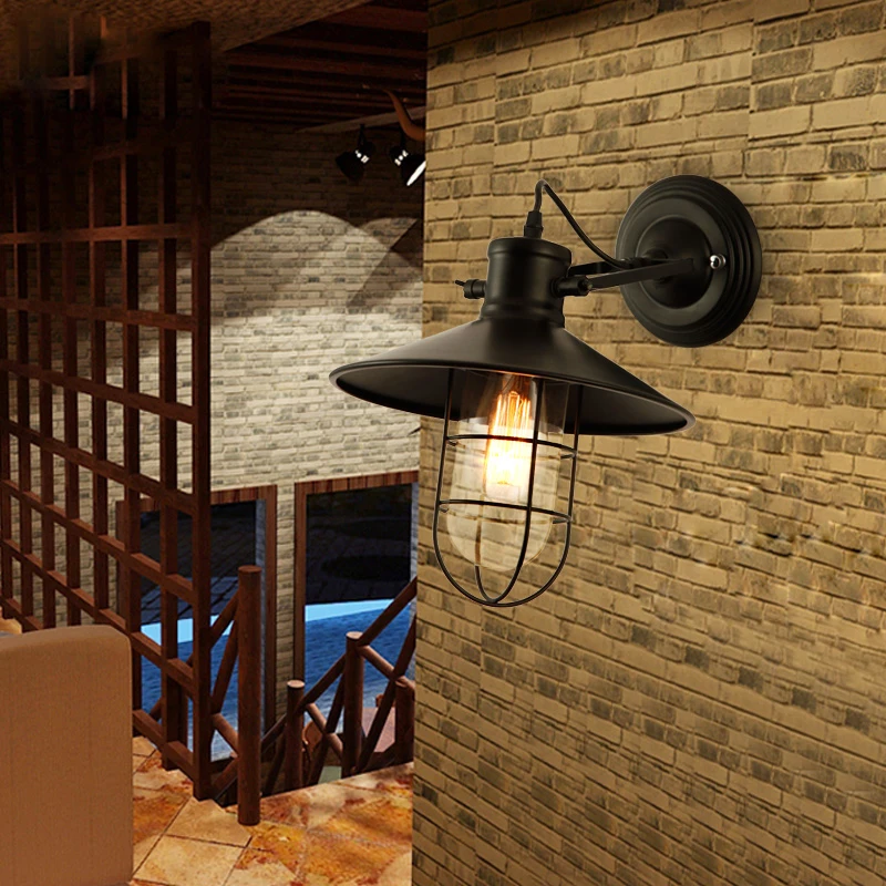 American country oft retro nostalgia industry garden wind corridor balcony creative personality bar glass tank wall lamp
American country oft retro nostalgia industry garden wind corridor balcony creative personality bar glass tank wall lamp
