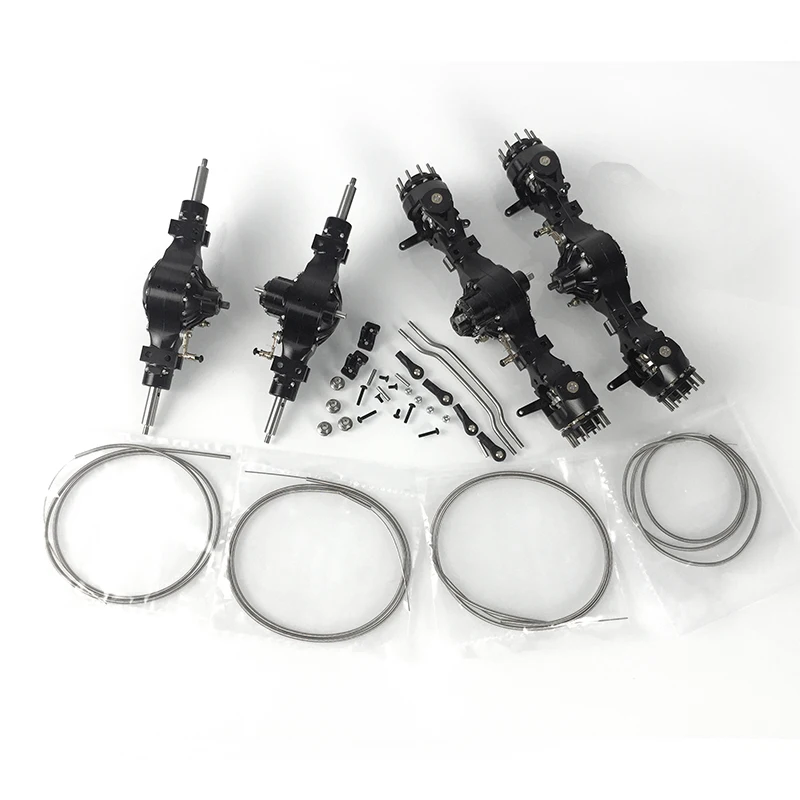 LESU Front Rear Flange Axle Differential Metal Car Accessories for Remote Control 1/16 RC Tractor Truck 8X8 Bruder Th16664-Smt3
LESU Front Rear Flange Axle Differential Metal Car Accessories for Remote Control 1/16 RC Tractor Truck 8X8 Bruder Th16664-Smt3