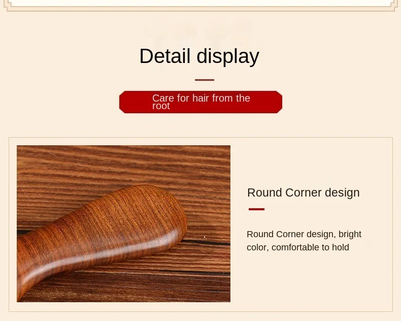 1pcs Sandalwood Comb Black Sandalwood Round Handle Comb Portable Sandalwood Small Comb Sandalwood Comb
1pcs Sandalwood Comb Black Sandalwood Round Handle Comb Portable Sandalwood Small Comb Sandalwood Comb