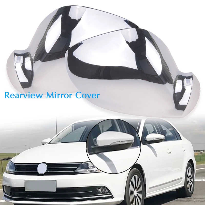 Rearview Mirror Cover Chrome Side Wing Mirror Caps Fit For VW Golf Rabbit Jetta MK5 06-09 Passat 2003-2005 Car Accessories
Rearview Mirror Cover Chrome Side Wing Mirror Caps Fit For VW Golf Rabbit Jetta MK5 06-09 Passat 2003-2005 Car Accessories