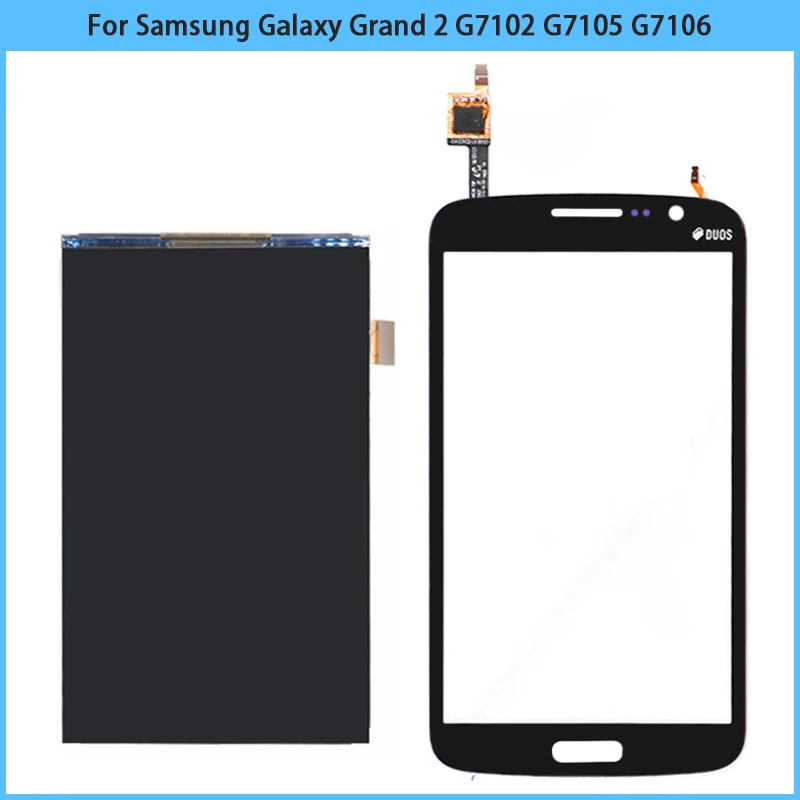 Сенсорный экран для Samsung Galaxy Grand 2 G7102 G7105, экран с дигитайзером и сенсорным стеклом, Новый сенсорный ЖК-экран G7106
Сенсорный экран для Samsung Galaxy Grand 2 G7102 G7105, экран с дигитайзером и сенсорным стеклом, Новый сенсорный ЖК-экран G7106